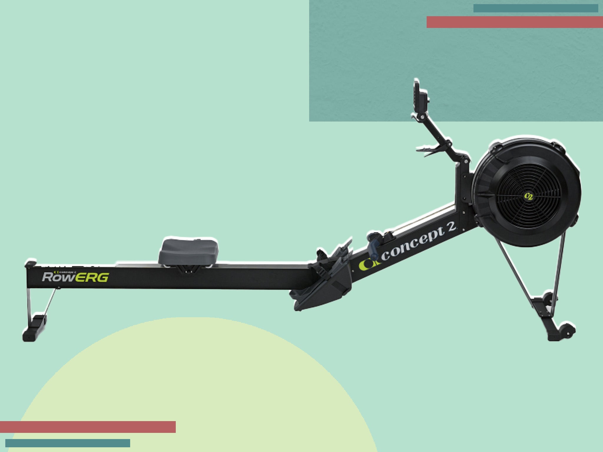 Elevation best sale rowing machine